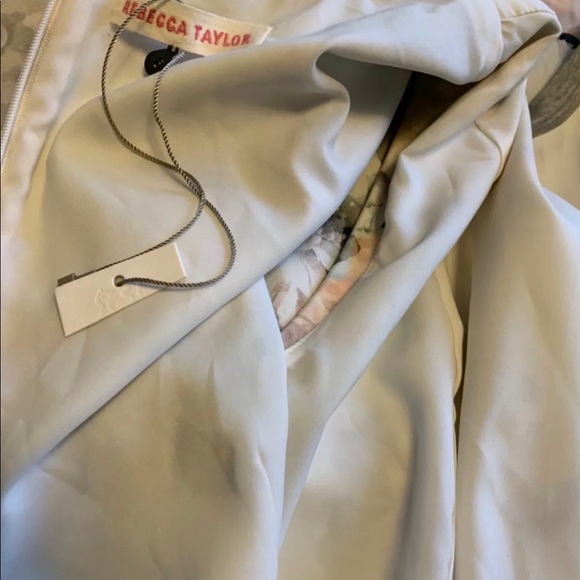 REBECCA TAYLOR -NWT- ENCHANTED GARDEN MINI DRESS 6 - Picture 6 of 7